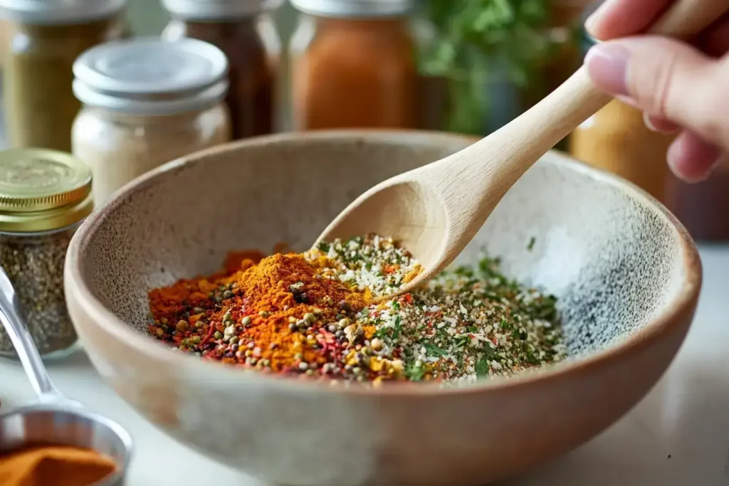 Steps to prepare homemade Salad Supreme Seasoning