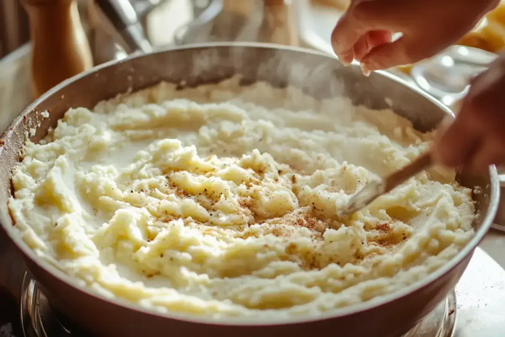 Step-by-step Passover Potato Pie