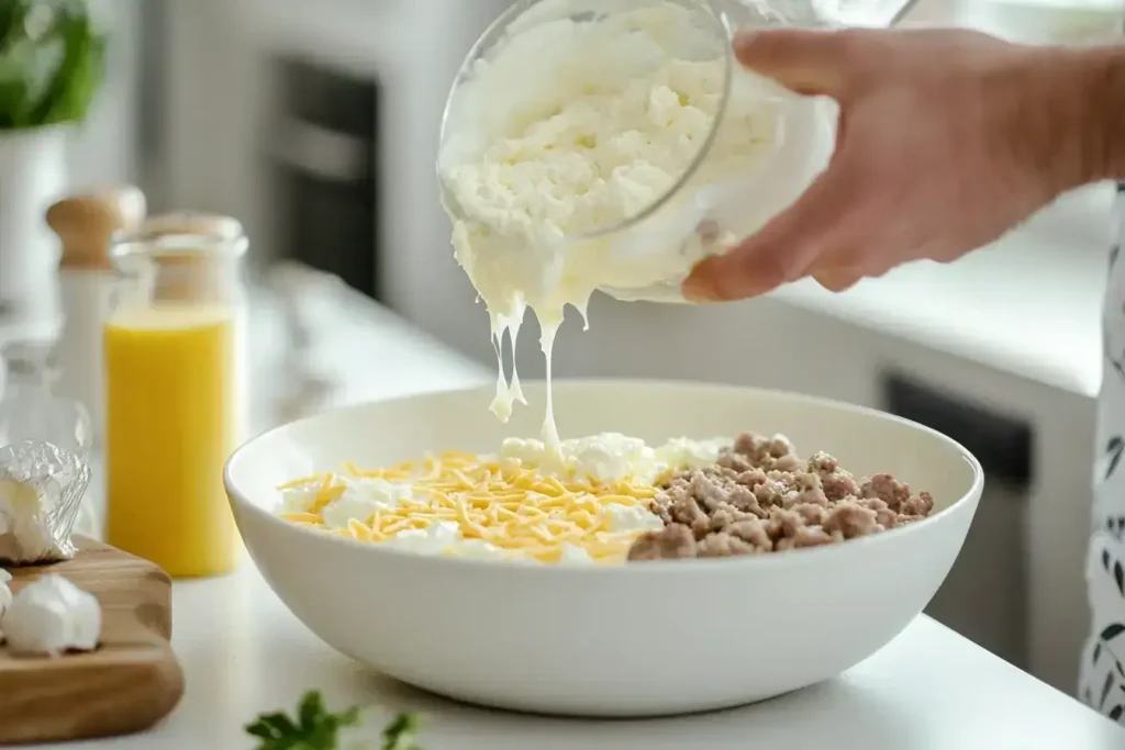 Step-by-step guide to preparing and baking a sausage quiche